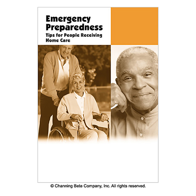 Emergency Preparedness - Tips For People Receiving Home Care