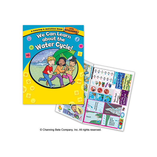 We Can Learn About The Water Cycle! A Coloring Book