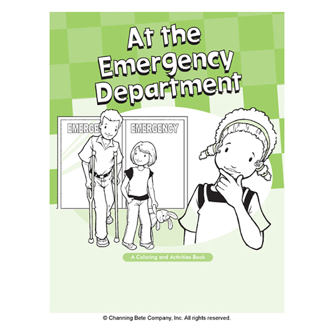 At The Emergency Department; A Coloring & Activities Book