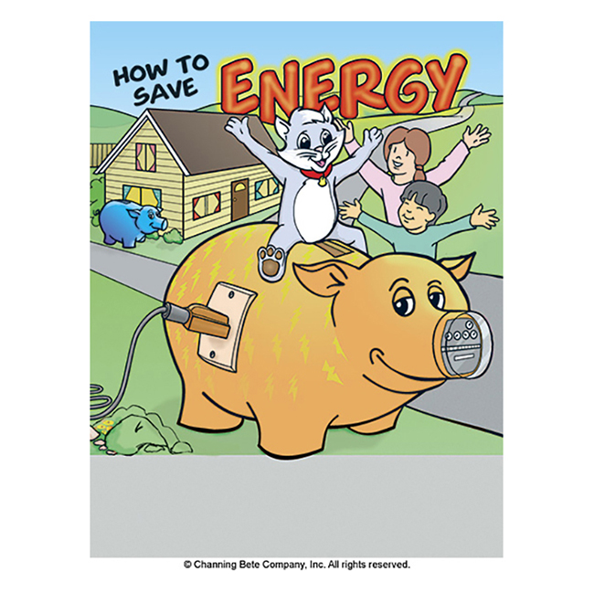 How To Save Energy; A Coloring & Activities Book