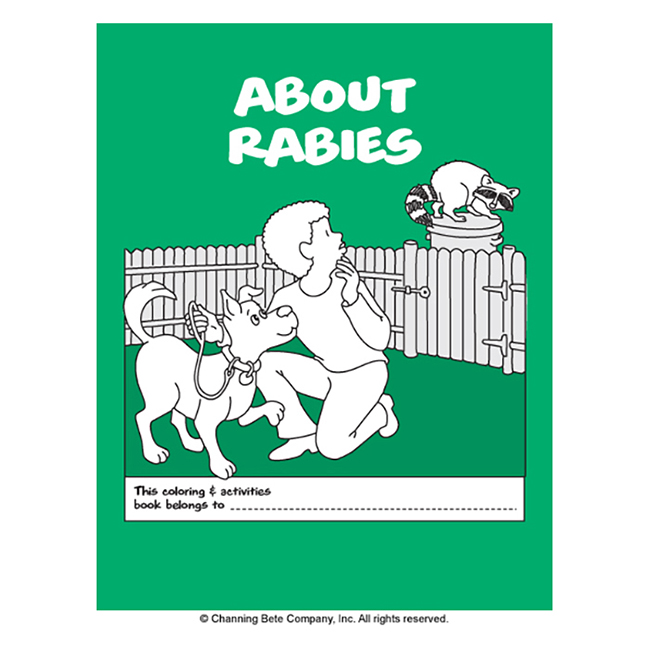 About Rabies; A Coloring & Activities Book