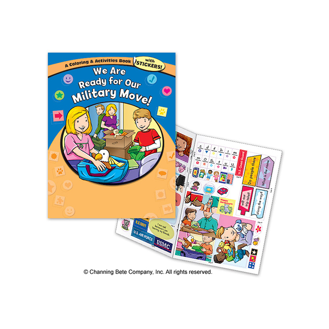 We Are Ready For Our Military Move! A Color & Activity Book