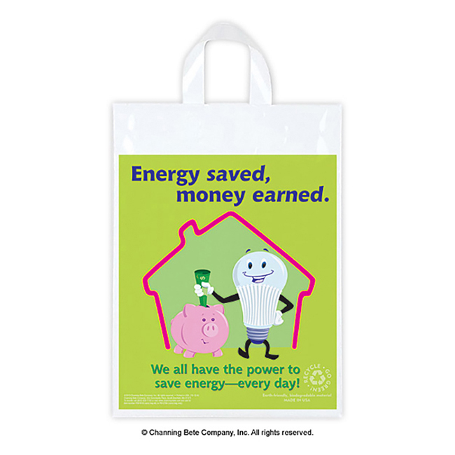 Energy Saved, Money Earned Carry Bag