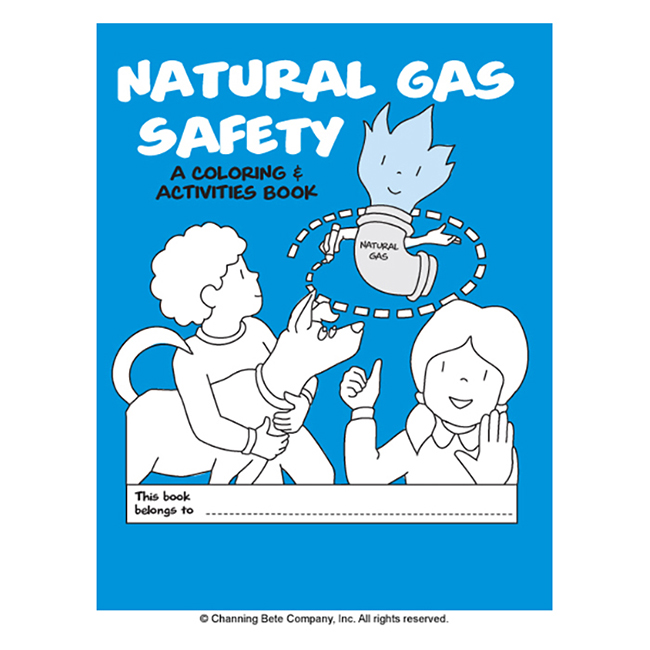 Natural Gas Safety; A Coloring & Activities Book