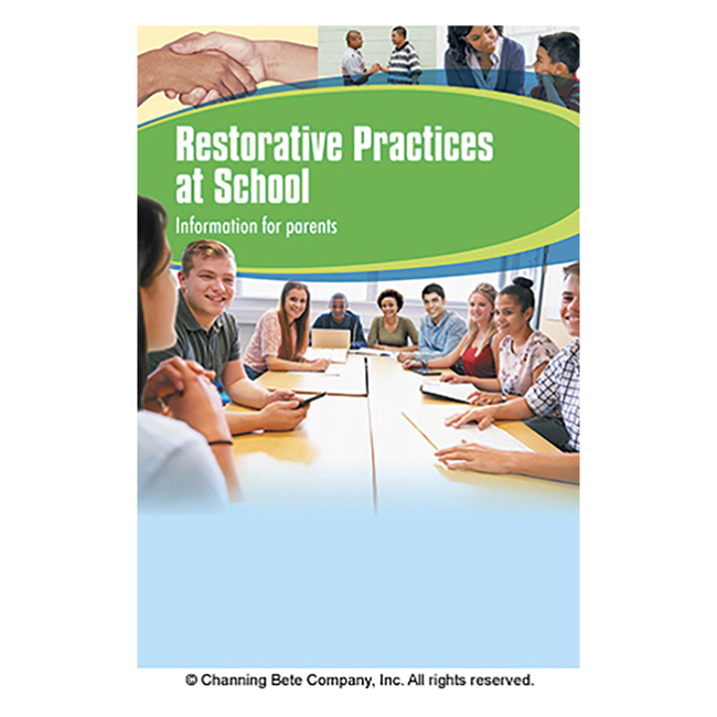 Restorative Practices At School - Information For Parents