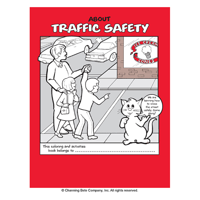 Traffic Safety; A Coloring & Activities Book