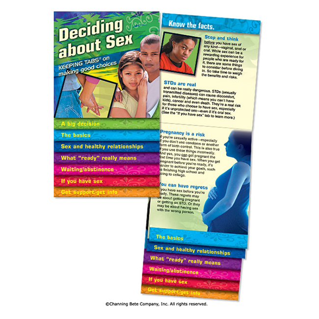 Deciding About Sex -- Keeping Tabs® On Making Good Choices
