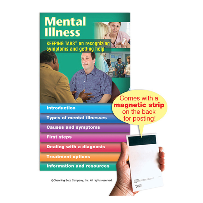 Keeping Tabs® On Mental Illness (with magnet)