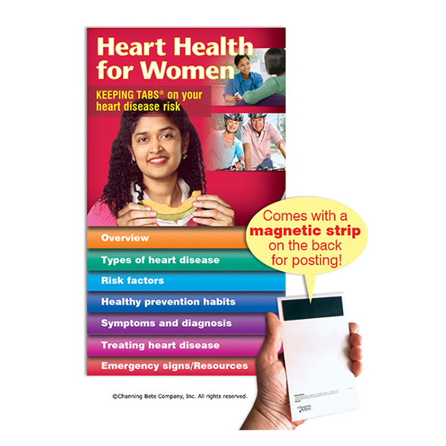 Heart Health For Women -- Keeping Tabs (with magnet)