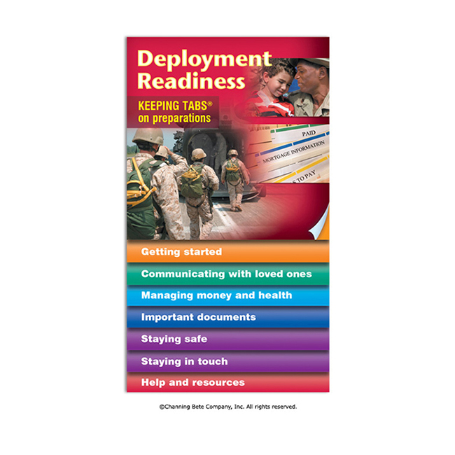 Deployment Readiness -- Keeping Tabs® On Preparations