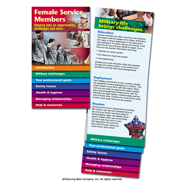 cost Souvenir Discriminatory Female Service Members -- Keeping Tabs - Channing Bete