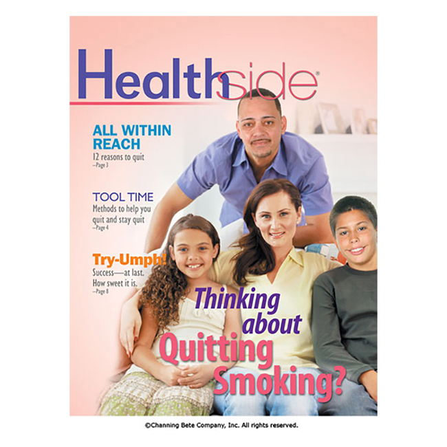 Healthside® Magazine -- Thinking About Quitting Smoking?