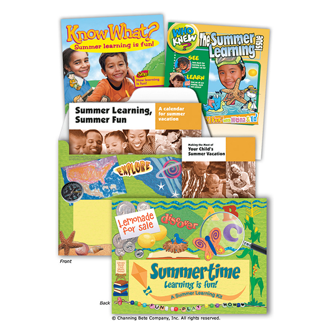 Summertime Learning Is Fun! A Summer Learning Kit