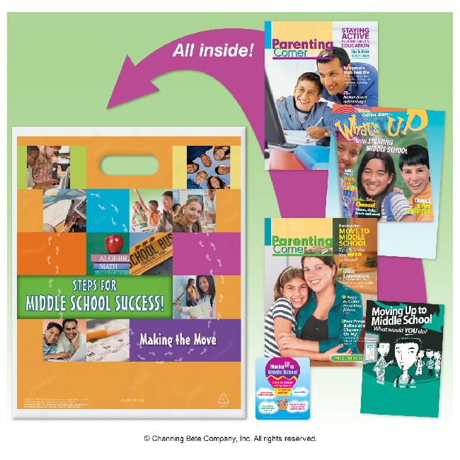 Steps For Middle School Success! Carry Bag Kit