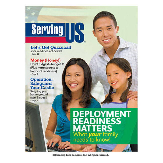 ServingUS® Magazine -- Deployment Readiness Matters