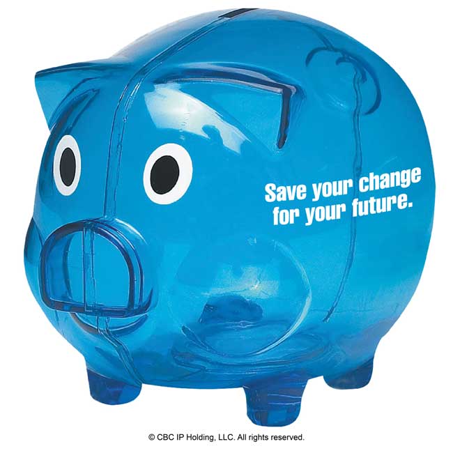 Piggy Bank -- Customize With Your Message
