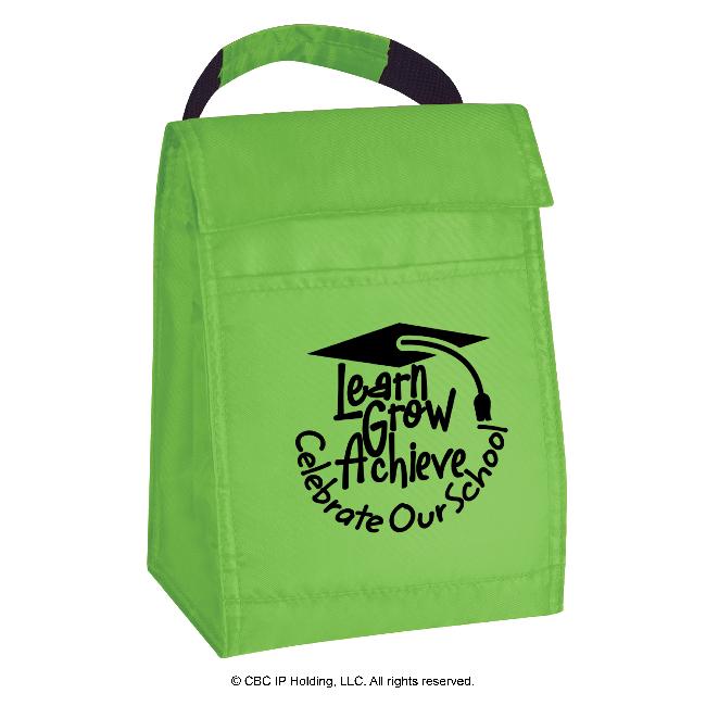 Front Pocket Lunch Bag -- Customize With Your Message
