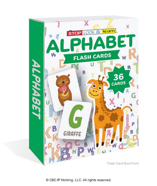 Alphabet Flash Cards -- Customize With Your Message