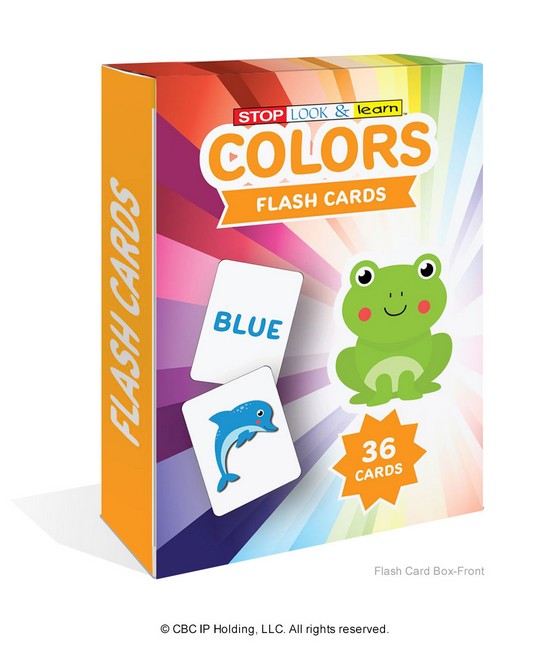 Colors Flash Cards -- Customize With Your Message