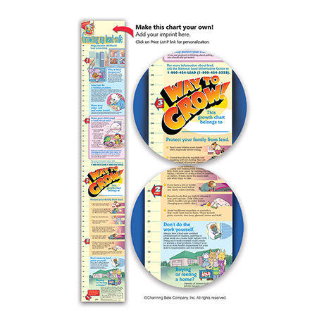 Way To Grow®! Growing Up Lead-Safe Growth Chart