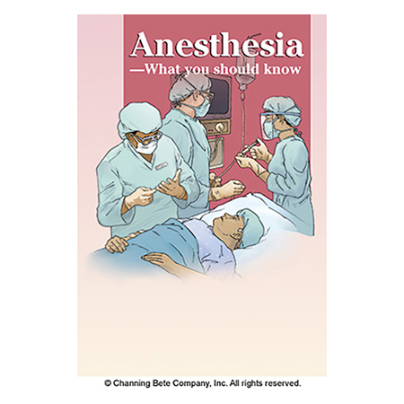 Anesthesia - What You Should Know