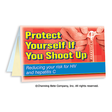 Protect Yourself If You Shoot Up; A Pocket Minder® Card