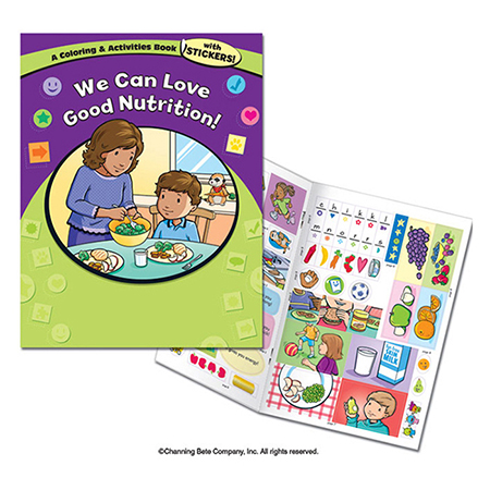 We Can Love Good Nutrition! A Coloring & Activities Book