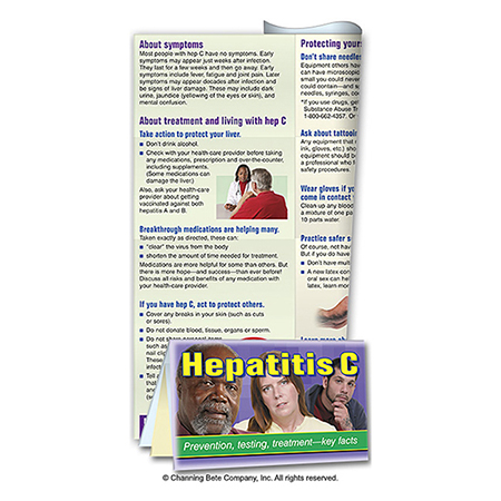 Hepatitis C; A Pocket Minder Card