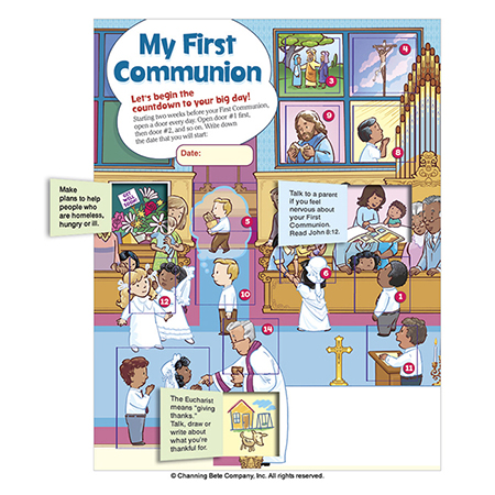 My First Communion Activity Calendar
