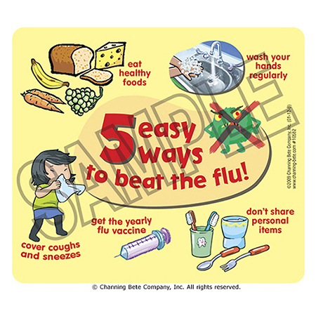 5 Easy Ways To Beat The Flu! Magnet