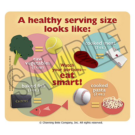 A Healthy Serving Size Magnet