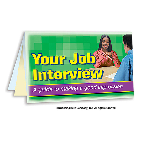 Your Job Interview; A Pocket Minder Card
