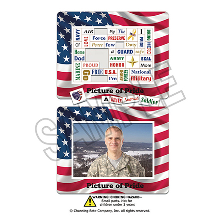 Picture Of Pride Multimessage Frame Magnet
