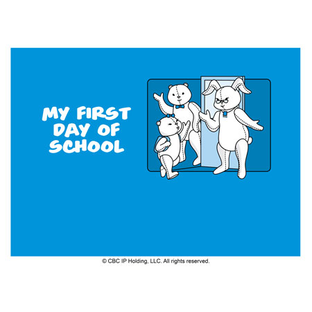 My First Day Of School