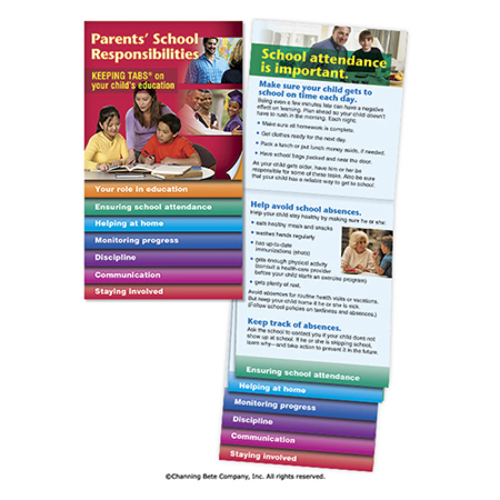 Parents' School Responsibilities -- Keeping Tabs®