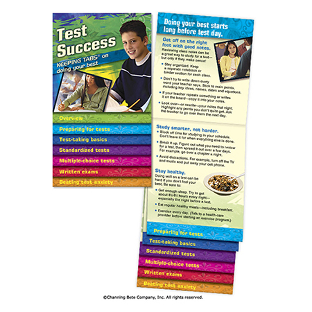 Test Success -- Keeping Tabs® On Doing Your Best