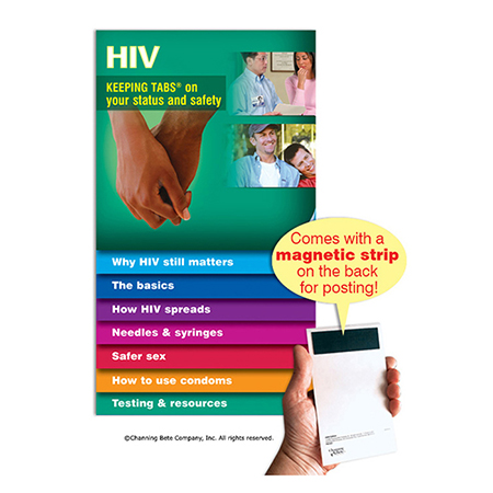 HIV -- Keeping Tabs® On Your Status And Safety (with magnet)