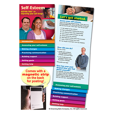Keeping Tabs® On Improving Your Self-Image (with magnet)