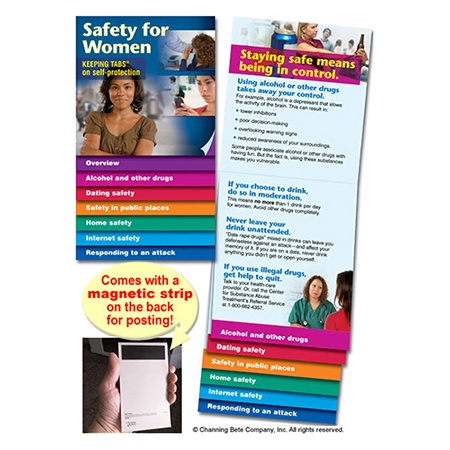 Keeping Tabs® On Safety For Women (with magnet)