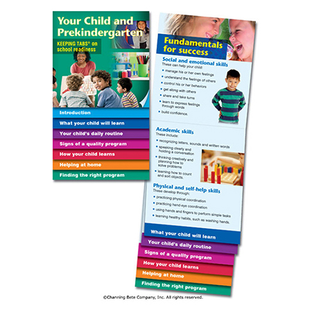 Your Child & Prekindergarten -- Keeping Tabs