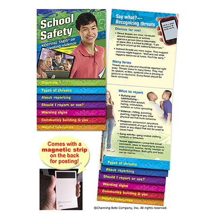 School Safety -- Keeping Tabs (with magnet)