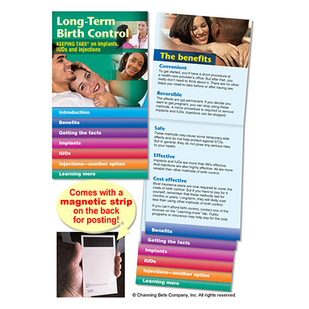 Long-Term Birth Control -- Keeping Tabs (with magnet)