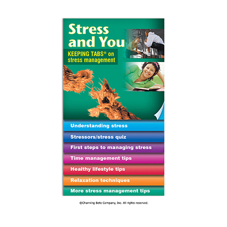 Stress And You -- Keeping Tabs® On Stress Management