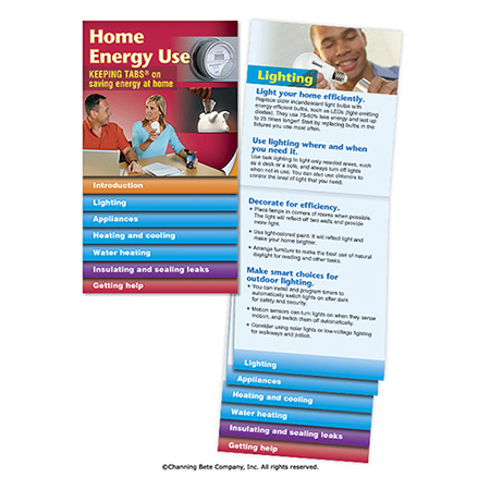 Home Energy Use -- Keeping Tabs® On Saving Energy At Home