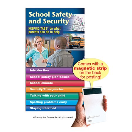 School Safety & Security -- Keeping Tabs (with magnet)