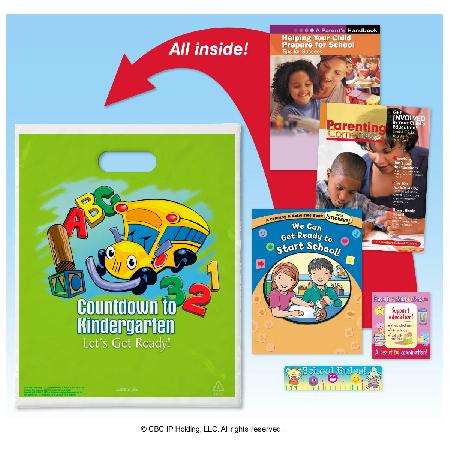 Countdown To Kindergarten Carry Bag Kit