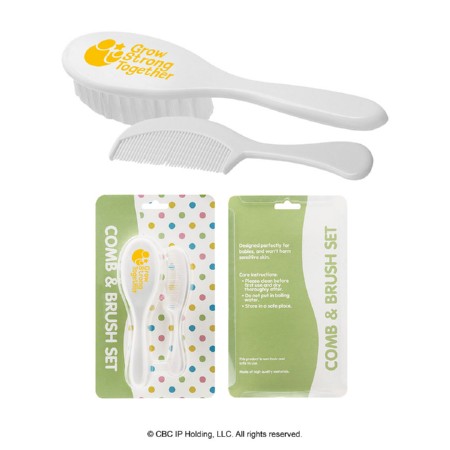 Grow Strong Together Baby Brush & Comb Set