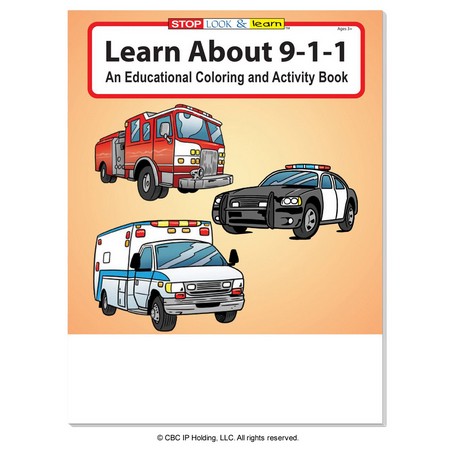 Learn About 911 Coloring & Activities Book