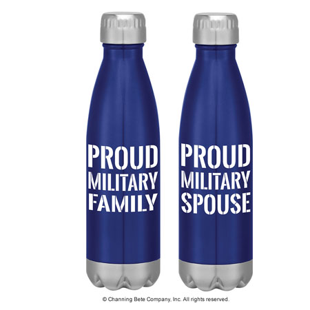 Stainless Steel Water Bottle -- Customize With Your Message