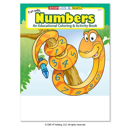 Numbers Coloring & Activities -- Imprint With Your Message